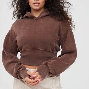 Aerie Offline Cropped Hoodie